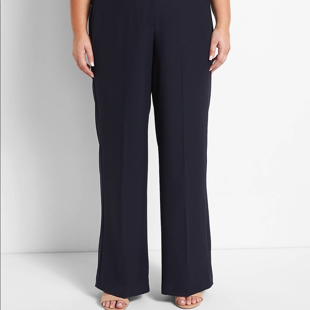 Wide Leg Dress Pants - 16W